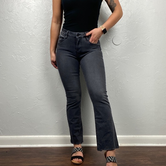 Frame denim le crop mini boot jeans size 26 - Picture 2 of 10